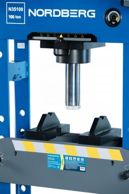 Пресс гидравлический, 100 т, пневмопривод N35100 #2