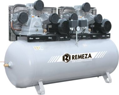 Поршневой компрессор Remeza с ременным приводом СБ 4/Ф-500 LB 75 ТБ Тандем