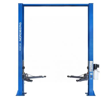 Подъемник двухстоечный 4 т, верхняя синхронизация, 380 В, синий  N4120H1-4B_380