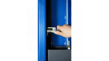 Подъемник двухстоечный 4 т, верхняя синхронизация, 380 В, синий  N4120H1-4B_380 #9