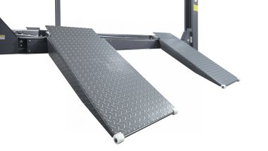 Подъемник четырехстоечный 5 т, c ручной траверсой 3 т N433, для сход-развала, электростопоры 4450J_EG(M) #3