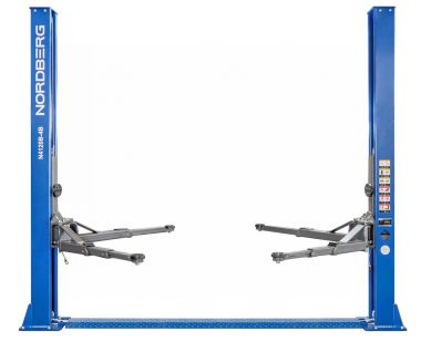 Подъемник двухстоечный 4 т, 220 В, синий N4120B-4B_3+2_220