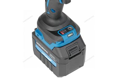 Гайковерт аккумуляторный, 1/2", 21В, 1700 Нм с двумя 6A акк. и зар. уст-вом 1,8A, в кейсе NORDBERG NE812K #6