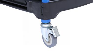 Тележка инструментальная, 3 пластиковые полки, синяя T32B #10