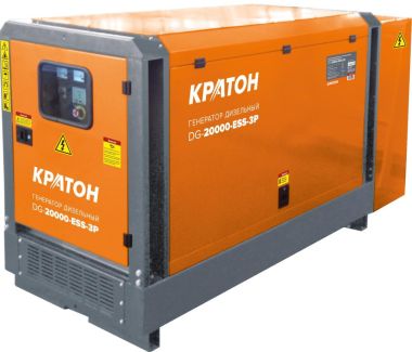 Генератор дизельный Кратон DG-200000-ESS-3P с подогревателем охлаждающей жидкости, АВР