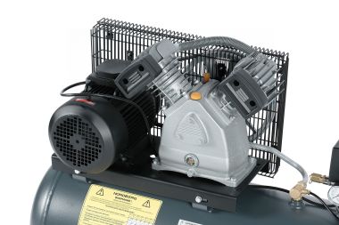 Компрессор поршневой с ременной передачей, 380 В, ресивер 100 л, 500 л/мин NCP100/500 #4