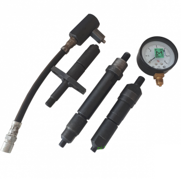 Компрессометр КМ-201 для проверки компрессии дизельных двигателей КАМАЗ, МАЗ, Бычок