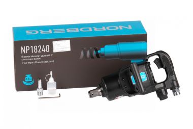 Пневмогайковерт ударный 1", с коротким валом 2500 Нм NP18240