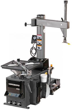 Станок шиномонтажный полуавтомат, двухскоростной, стол с накладками, взрывная накачка, 380 В, серый 4639G 380 #2