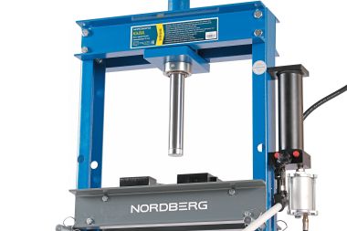 Пресс гидравлический, 20 т, ручной и пневмопривод N3620AL #7