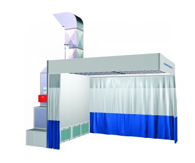 Пост подготовки к окраске с креплением к потолку (с горелкой) NB100C cabel susp