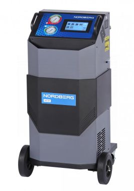 Установка автомат для заправки кондиционеров автобусов с ручным впрыском масла NF39