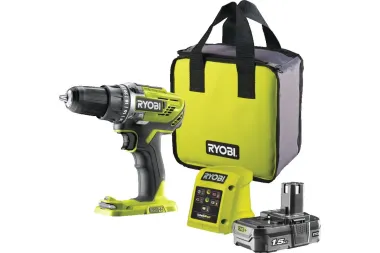 Компактная дрель-шуруповерт Ryobi ONE+ R18DD3-115S