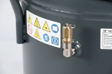 Компрессор вертикальный поршневой с ременной передачей 380 В, ресивер 100 л, 580 л/мин NCPV100/580 #7