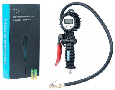 Пистолет для подкачки колес с цифровым манометром TI63