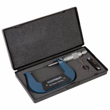 Микрометр нониусный 50-75 мм, 0.01 мм, WDK-MM7501