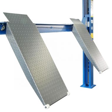 Подъемник четырехстоечный 4.5 т, c ручной траверсой 2 т N423, синий 4445J_MB(M) #8