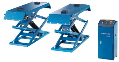 Подъемник ножничный низкопрофильный 3 т, 380 В N631L-3B_380 #1