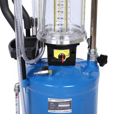 Установка для сбора масла пневматическая, 80 л, синяя 2380B #9