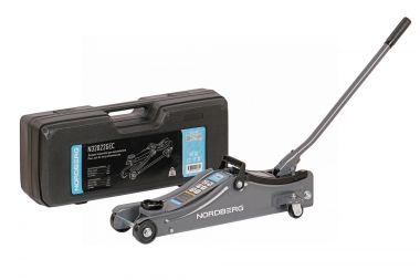 Домкрат подкатной для автолюбителя в кейсе, 2 т N32022GEC