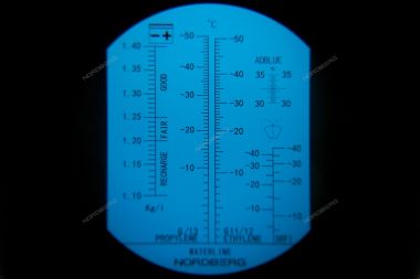 Рефрактометр для омывающей, охлаждающей, аккумуляторной жидкости и AdBlue с подсветкой DR702 #4