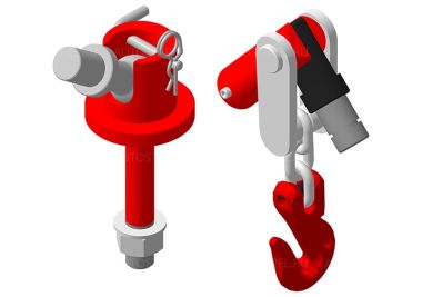 Комплект для создания толкающего усилия