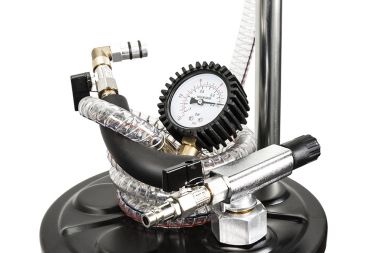 MC7003 Установка для замены масла со сливной воронкой щупами и колбой 70 л. #4