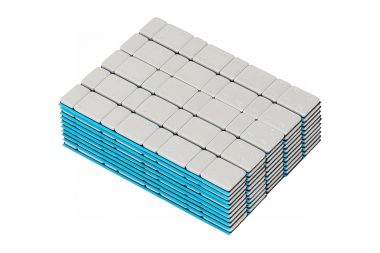 Грузики самоклеящиеся (4х5 г+4х10 г, L=14 см) Fe закругленные серые, 50 лент W510FR4G #2