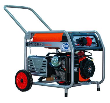 Генератор бензиновый 9,0 кВт 220В/380В с электростартером TOR KM13000HE #2