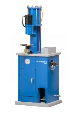 Пневмогидравлический станок для заклепки тормозных колодок NR6H