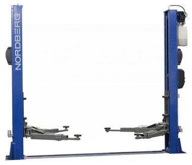 Подъемник двухстоечный 4,5 т, 380 В, синий N4125-4,5B #2