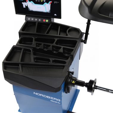 Станок балансировочный автоматический с дисплеем, с пневматическим валом 4523PA1(B)_P #12