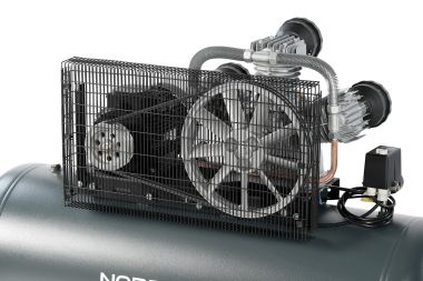 Компрессор поршневой с ременной передачей 380 В, ресивер 270 л, 950 л/мин NCP300/950 #8