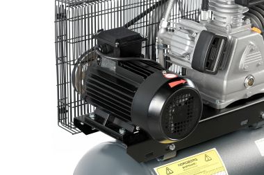 Компрессор поршневой с ременной передачей, 380 В, ресивер 100 л, 580 л/мин NCP100/580 #11