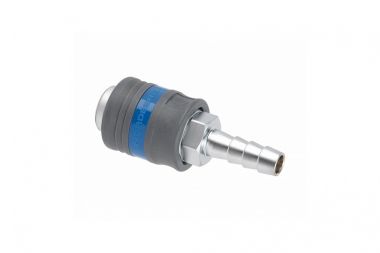 Разъем "мама" быстросъемный - елочка Ø 10 мм, с пластиковой муфтой NPF10P