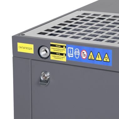 Компрессор винтовой, 7,5 кВт, 10 бар, 900 л/мин, без ресивера, серый NCC10-G #12