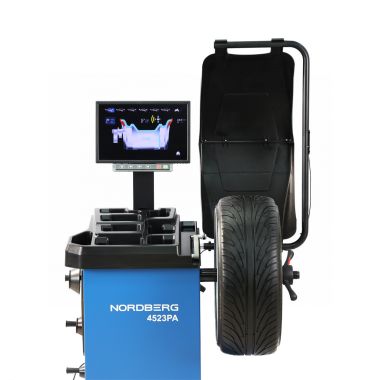 Станок балансировочный автоматический с дисплеем, синий 4523PA(B) #4