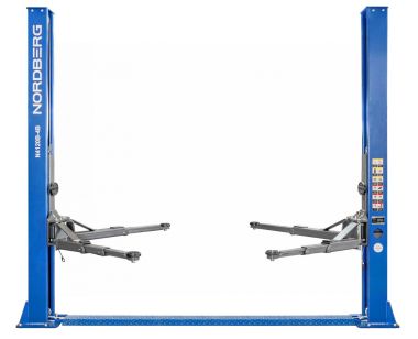 Подъемник двухстоечный 4 т, 380 В, синий N4120B-4B_3+2_380