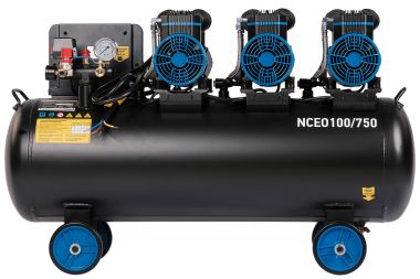 Компрессор безмасляный 380 В, ресивер 100 л, 750 л/мин NCEO100/750 #3