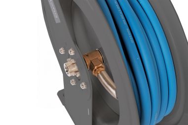 Шланг воздушный c двойным армированием на стальной катушке, гибридный ПВХ Ø 12,5х19 мм, 15 м HR1215HPVC #5