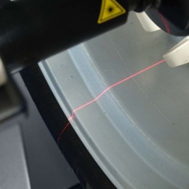 Станок балансировочный ROSSVIK VT-62 NEW (электронная линейка, автостоп, LASER, LED) RAL7016 СЕРЫЙ #5