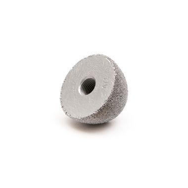 NS140 Полусфера шероховальная, Ø31,7x19мм, AH 3/8"-24 thread, 170 Grit #2