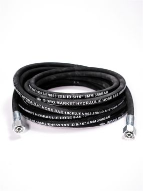 Шланг высокого давления DIN 2SN d=08 L=10 м (Г) 22*1,5 универсальный d=08* Муфта ду