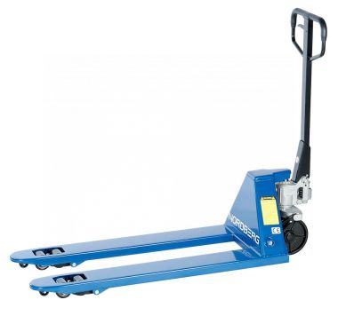Тележка складская гидравлическая 2,5 т, усиленная, с ПУ колесами N3901-25