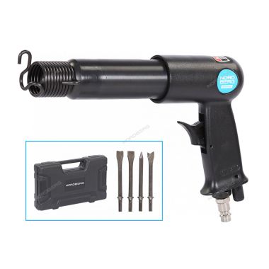 Пневмозубило 250 мм с комплектом насадок в кейсе NP5094K