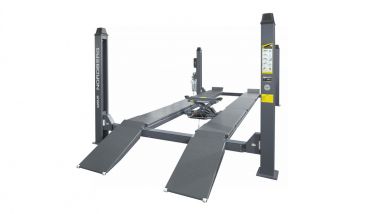 Подъемник четырехстоечный 5 т, c ручной траверсой 3 т N433, для сход-развала, электростопоры 4450J_EG(M)