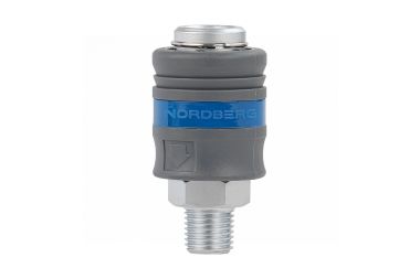 Разъем "мама" быстросъемный - резьба M1/4", с пластиковой муфтой NPF22P #3