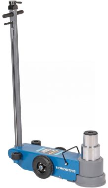 Домкрат пневмогидравлический подкатной двухштоковый, 50/80 т N802 #3