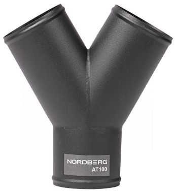 Насадка металлическая Y-образная для шланга D=100 мм AT100