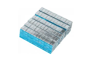 Грузики самоклеящиеся (12х5 г) Fe квадратные L=12 см, 50 лент W5FS2 #2